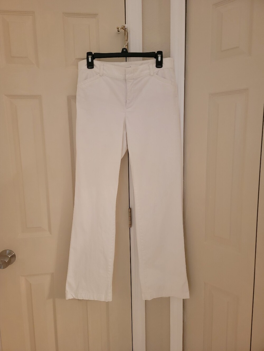 Dockers Women's White Stretch Bootcut Pants